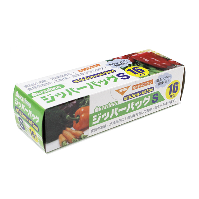 ジッパーバッグ S16枚