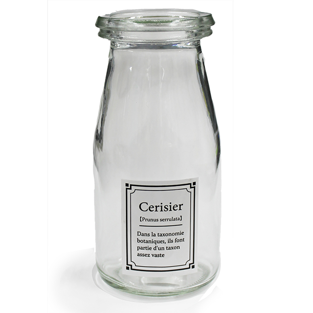 フラワーベース ミルクボトル