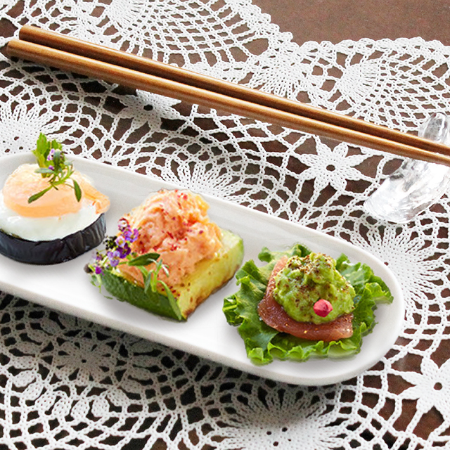 ブランカ ミニオーバルプレート