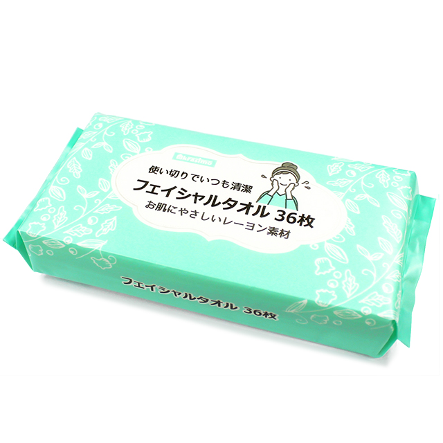 使い切りフェイシャルタオル36枚