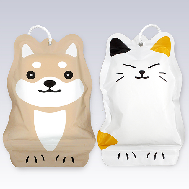 レインコート L 犬と猫