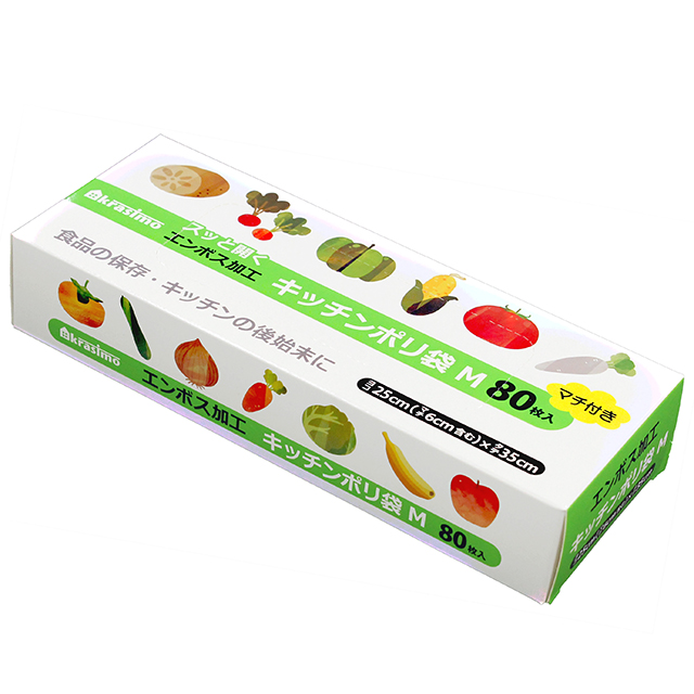 キッチンポリ袋BOX M80枚